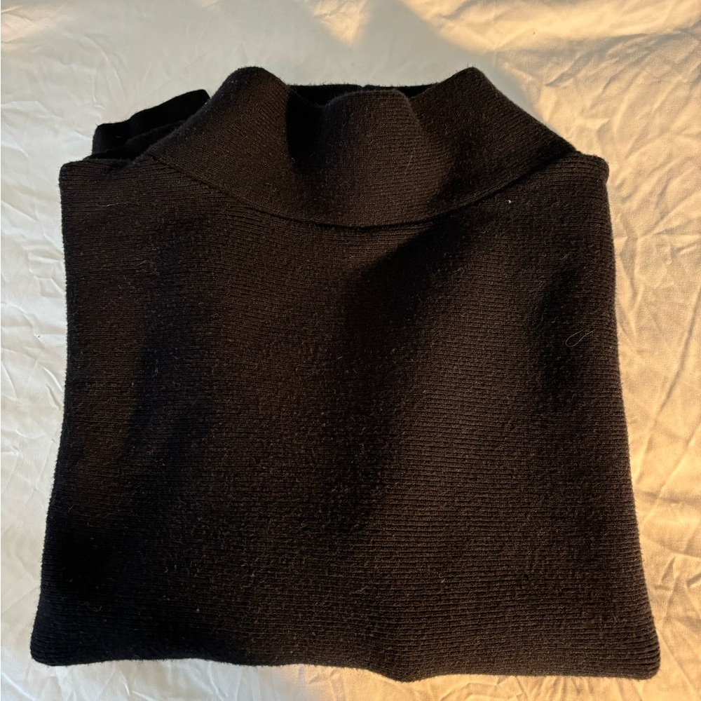 LILLUSORY Women's Mock Turtleneck Sweater Oversized Long Sleeve Pullover